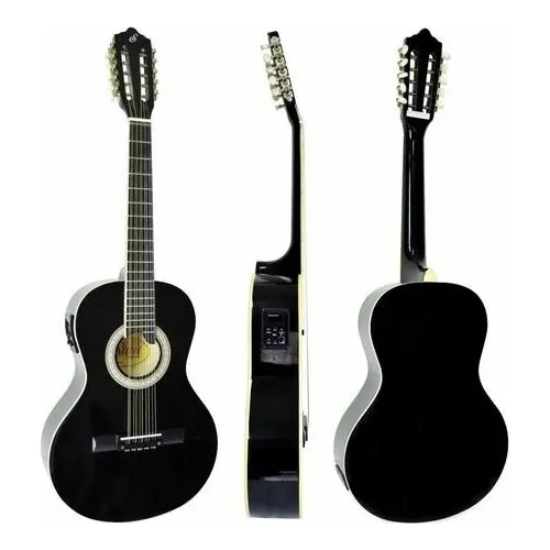 Viola Caipira Elétrica Giannini Brilhante Vs-14 Eq Bk
