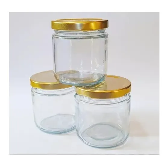 Frascos De Vidrio 230 Ml Boca Ancha