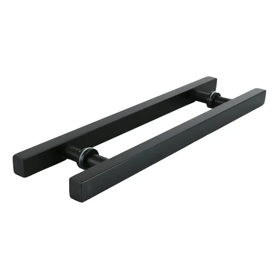 Tirador Puerta Acero Inoxidable Cuadrado Comercial Alta