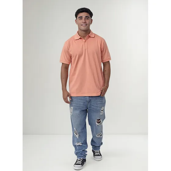 Chomba Polo Pique Corta Hombre Algodón Cameron
