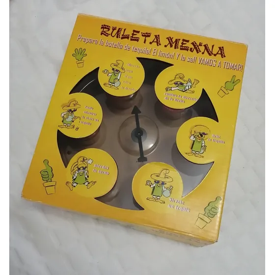 Juego De Shots Vasos Pequeños Tipo Ruleta