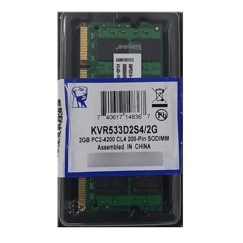 Memoria Ram Ddr2 2gb Pc-4200 / 533mhz Para Laptop