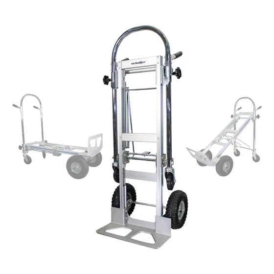 Carrito Plegable De Plataforma Diablito Y Patin 250kg