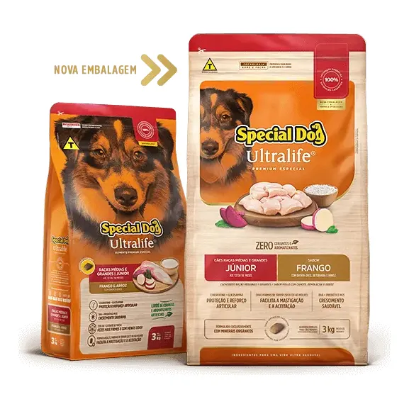 Nuevo Special Dog Ultralife Cachorros Pollo 15 Kg + Salsa