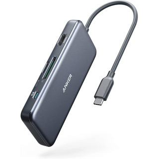 Centro Media Anker, Usb-c (7en1) Con Entrega De Energía Centro Media Anker, Usb-c (7en1) Con Entrega De Energía