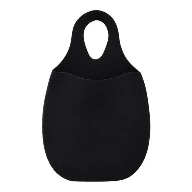 Lixeira Para Carro Preta Lisa Universal Resistente A Água
