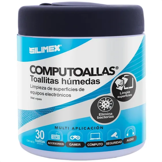 Toallas Humedas Silimex Computoallas Limieza Externa Computo