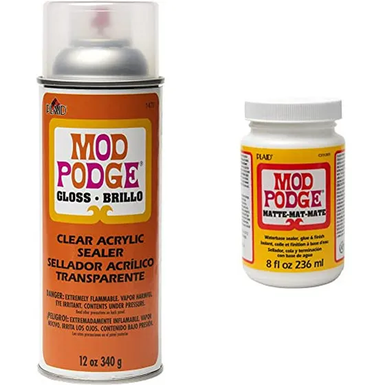 Sellador Acrílico En Aerosol Mod Podge, 12 Oz, Brillo & Sell