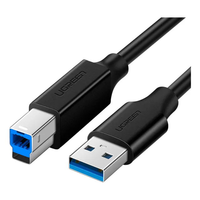 Cable de impresora Ugreen USB 3.0 a USB 3.0 macho de 1 metro