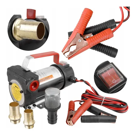 Bomba Electica Transvase De Gasoil 12 V 200w