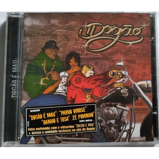 Cd Dogão - #dogão É Mau# - Original - Lacrado.