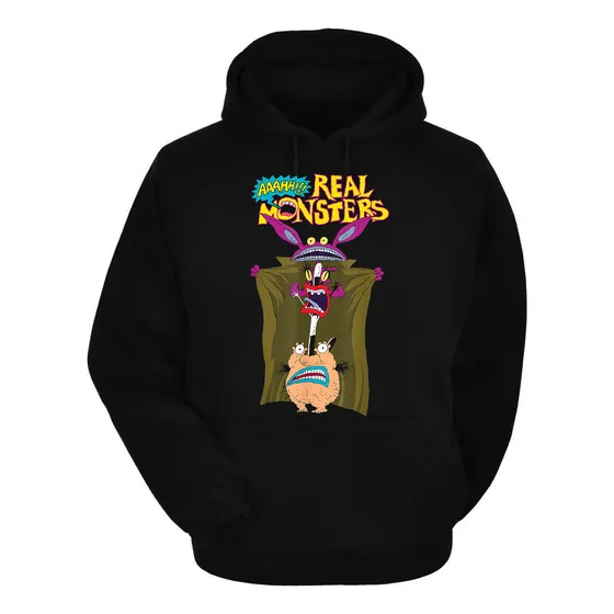 Sudadera Hoodie Aaahh!!! Monstruos De Verdad Nickelodeon