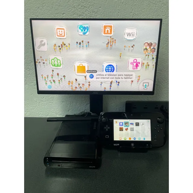 Nintendo Wii U 32gb Color Negro Liberado