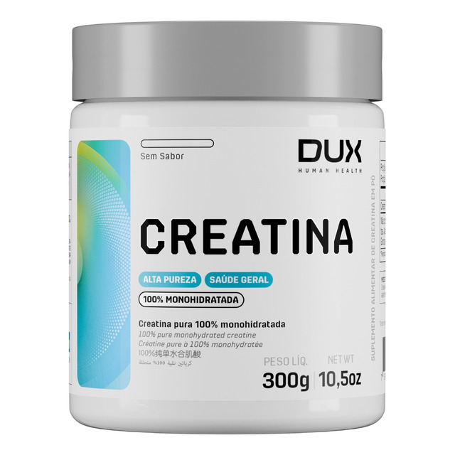 Creatina Monohidratada - Pote 300g Dux Nutrition Creatina Monohidratada - Pote 300g Dux Nutrition