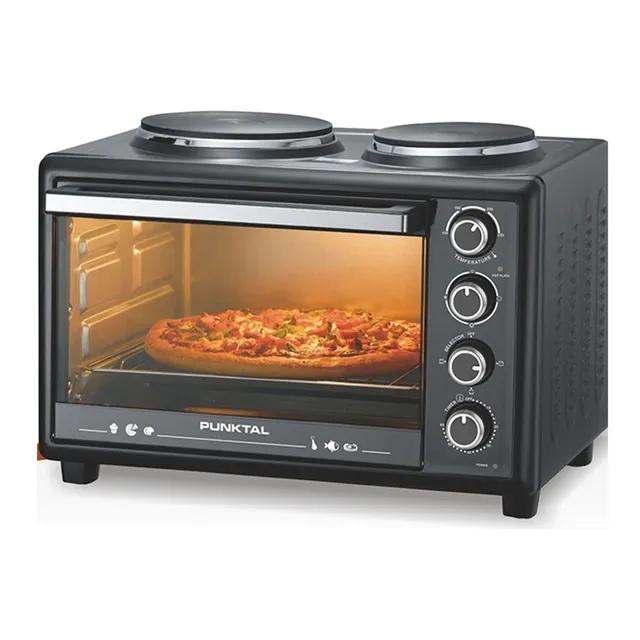 Horno de mesa eléctrico Punktal PK-38L 38L negro 220V