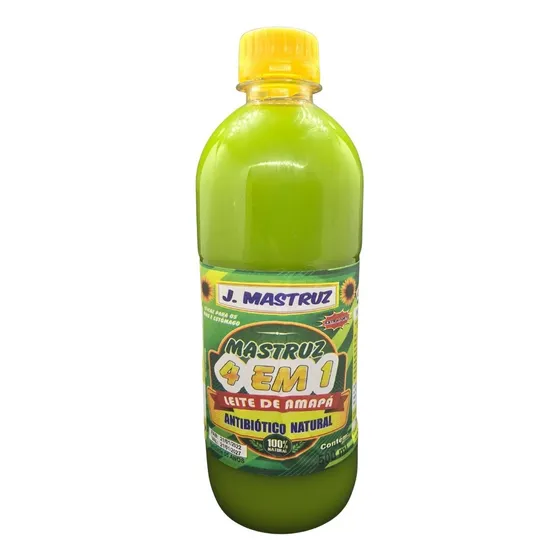 Xarope Mastruz 4 Em 1 Gripe, Tosse, Catarro - 500ml Magnatus
