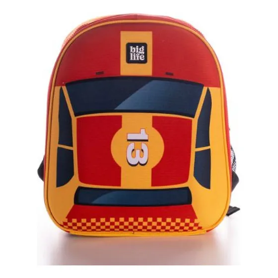 Mochila Big Life 13 Pulgadas Con Pista Para Autos