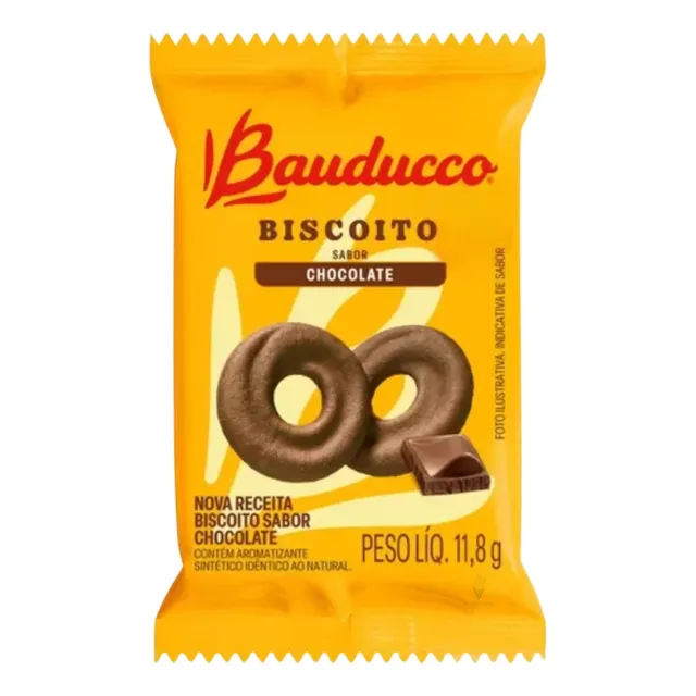 Biscoito Bauducco Em Sachê Caixa Fechada - Escolha O Sabor