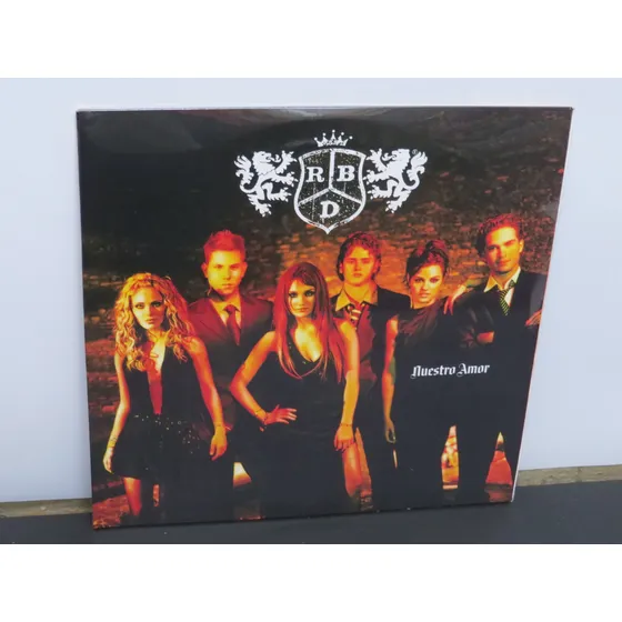 Lp Disco Vinil Duplo Laranja Rebelde Rbd Nuestro Amor Import