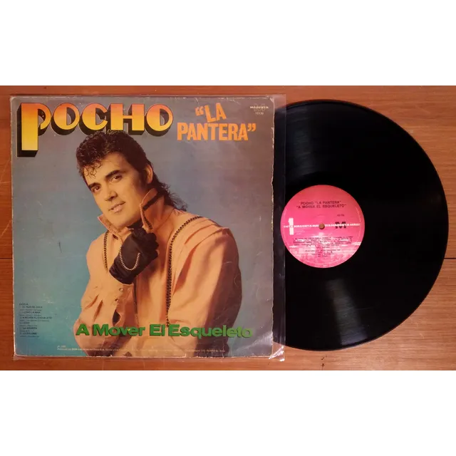 Pocho La Pantera A Mover El Esqueleto 1990 Disco Lp Vinilo