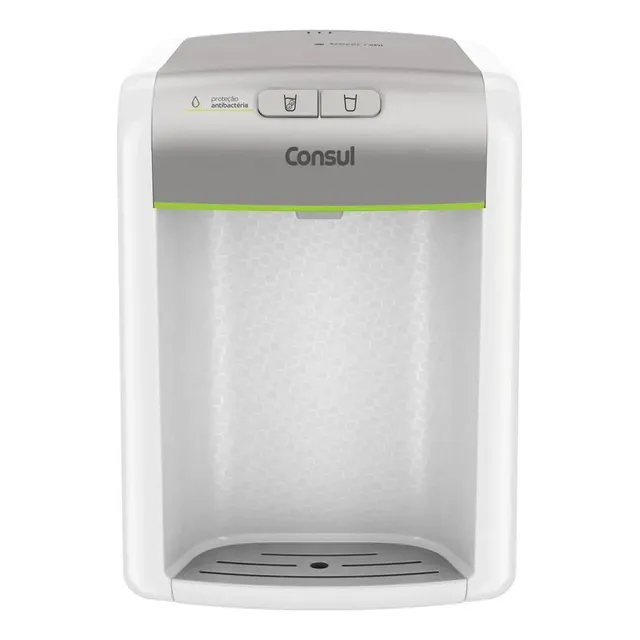 Purificador de água Consul Branco refrigerado com proteção antibactérias CPB34ASVNA 127v/220v
