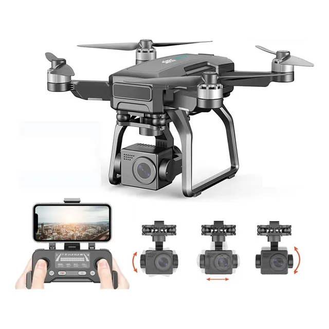 F7 4k Pro Gps Drone Con Wifi Fpv Hd Cámara De 3 Ejes Gimbal