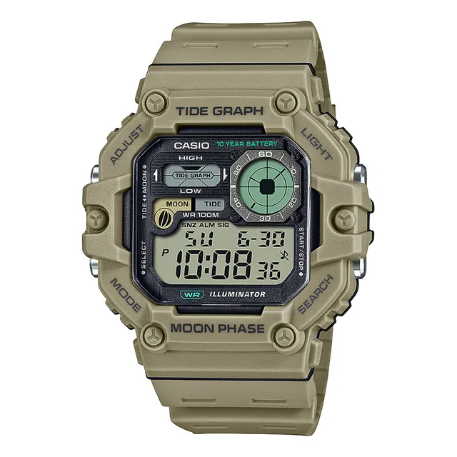 Reloj Casio Ws-1700h-5a Resina Hombre Marron