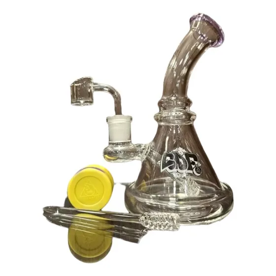 Bong 2 En 1 Rosin + Clasic Regalaría Pipa De Agua Squada Top