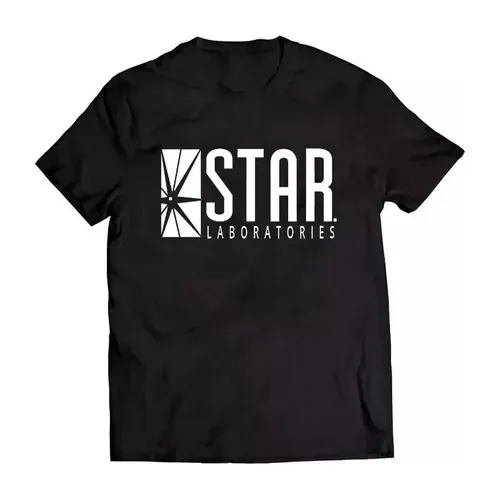 Camiseta Camisa Star Laboratories The Flash Dc Serie Geek