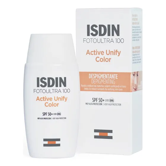 Isdin Foto 100 Active Unify Color Fusion Fluid Fps 50 50 Ml.