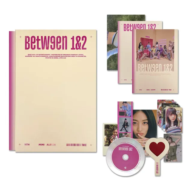 Twice - [between 1&2] (archive Ver.) Photobook + Cd-r + Box