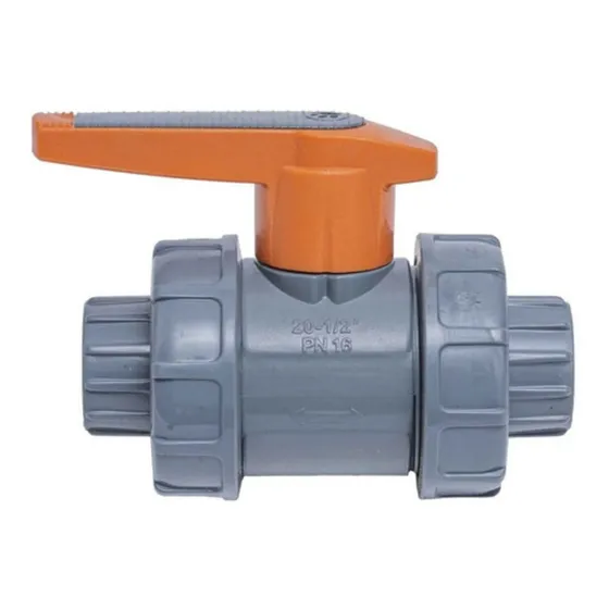 Valvula De Paso Presion Con 2 Uniones Americanas Hi 20mm