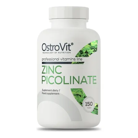 Zinc Picolinate 150 Tab Ostrovit Sabor Sin Sabor