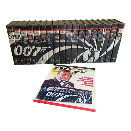 Coleção 007 - Edição Especial Caras 17 Vol. Vhs