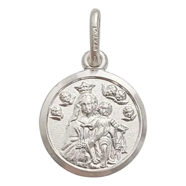 Dije En Plata L925 Virgen Del Carmen #2 Laniajoyeros 