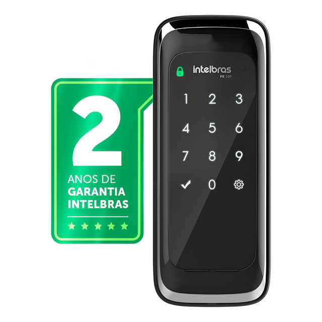 Fechadura Digital De Sobrepor Touch Screen Fr 101 Preta Intelbras Fechadura Digital De Sobrepor Touch Screen Fr 101 Preta Intelbras