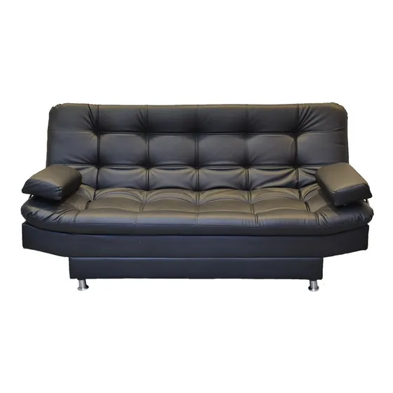 Sofa Cama Clic Clac 3 Posiciones Medellin Color Negro