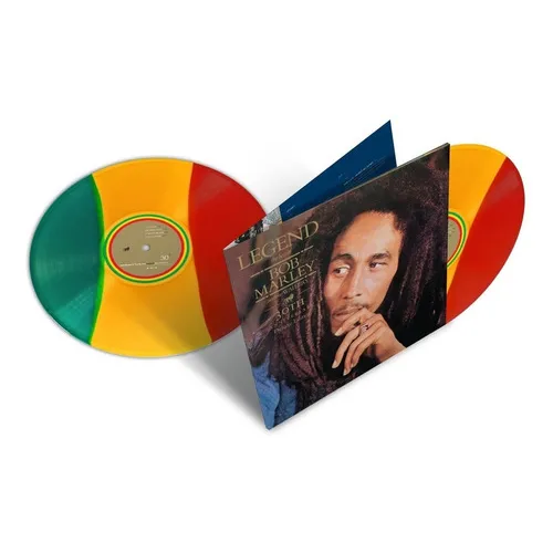 Bob Marley And The Wailers Legend 2 Vinilos 180 Gr Tri-color