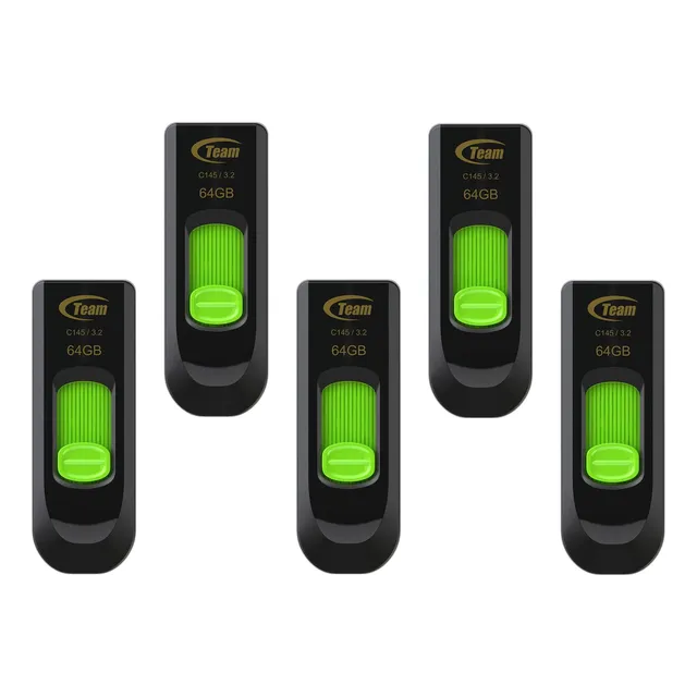 Teamgroup Cgb Paquete De 5 Unidades Usb 3.2 Gen 1 De Lectura