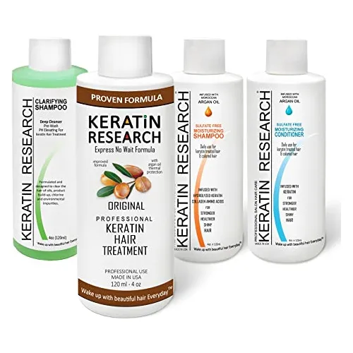Keratina Investigación 4x 120ml Complejo Largo Vzvse