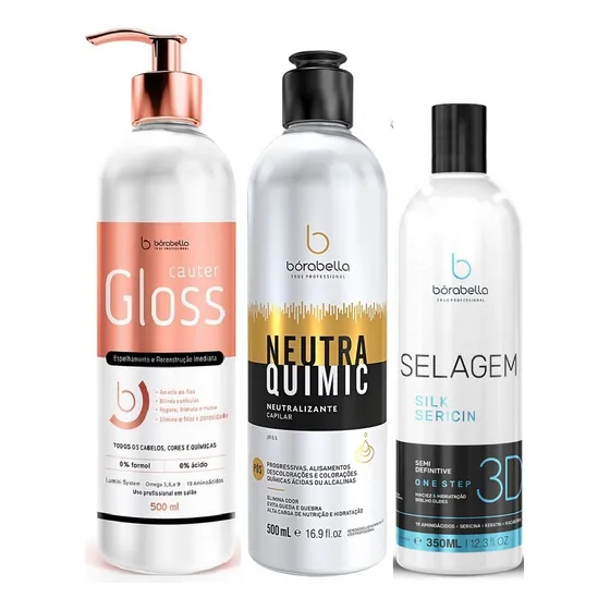 Selagem Borabella + Neutraquimic + Cautergloss