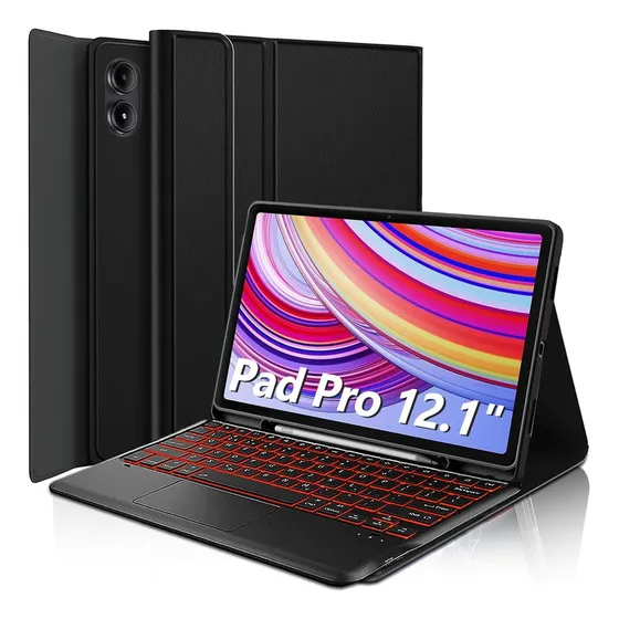 Protector Con Teclado Para Xiaomi Pad Pro 12.1 Pulgadas