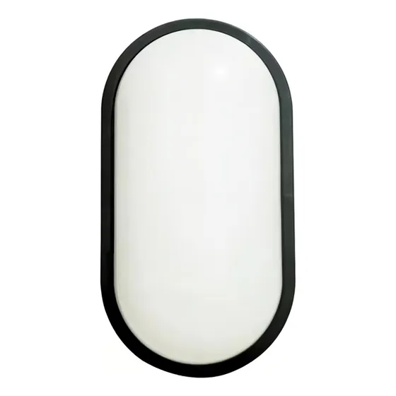 Lámpara Foco Tipo Tortuga Ovalada Muro Techo Led 24w