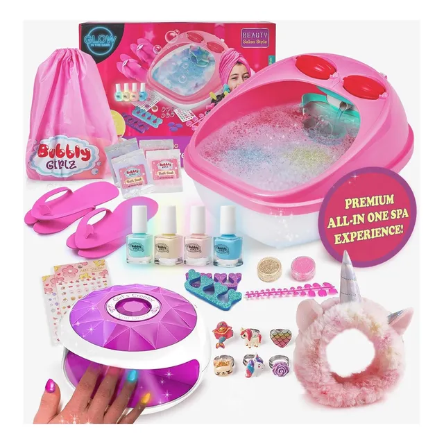 Kit De Spa Para Niñas Pedicura 42 Pzs