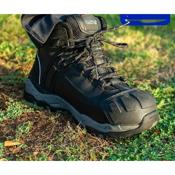 Botas De Seguridad Dalupo Negra Talla 40