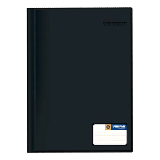 Folder Plástico Oficio Negro Tapa Rígida 03112