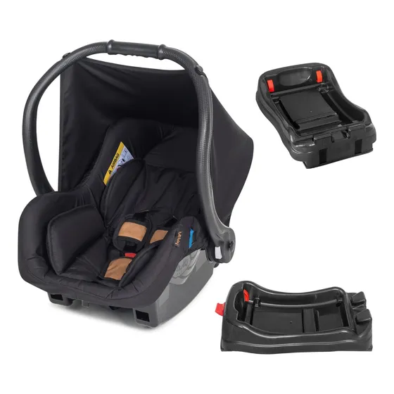 Kit Bebê Conforto Cadeirinha Carro Com Base Bolt Tutti Baby