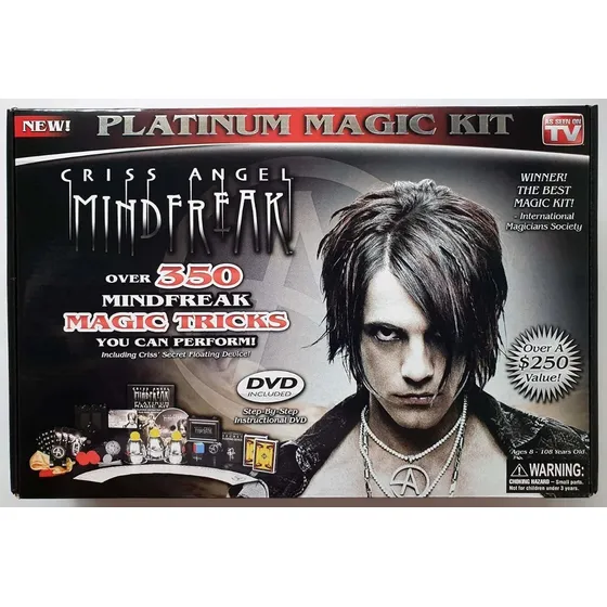 Juego De Magia Set Kit Criss Angel Profesional Regalo Niños