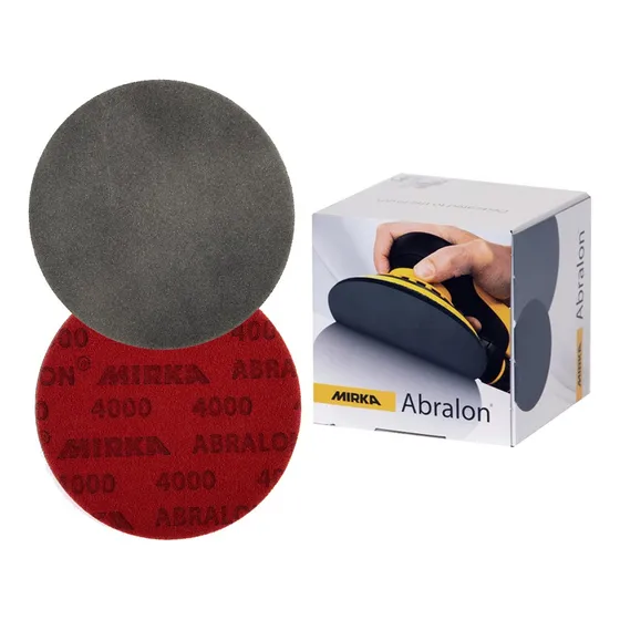Disco Lixa Abralon 150mm 6pol, 5 Un - Mirka Quantidade de cascalhos 500