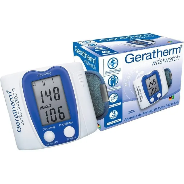 Aparato De Presión De Muñeca Geratherm Automático